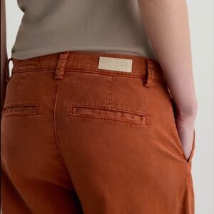 AG Women's Caden Crop Twill Trousers in Bedrock, 26R